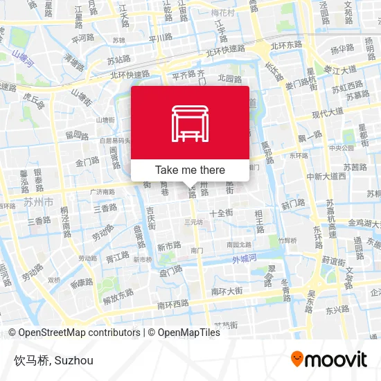 饮马桥 map