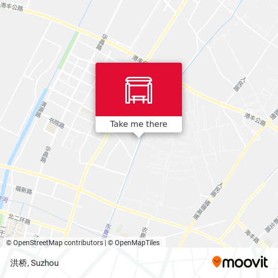 洪桥 map