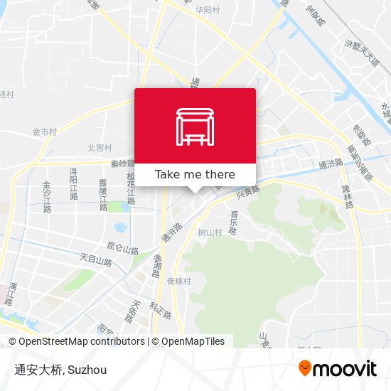 通安大桥 map