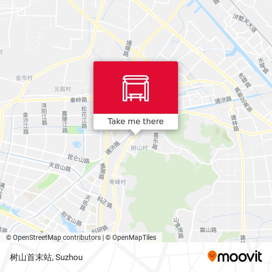 树山首末站 map