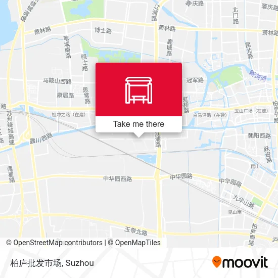柏庐批发市场 map