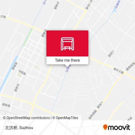 北洪桥 map