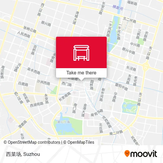 西菜场 map