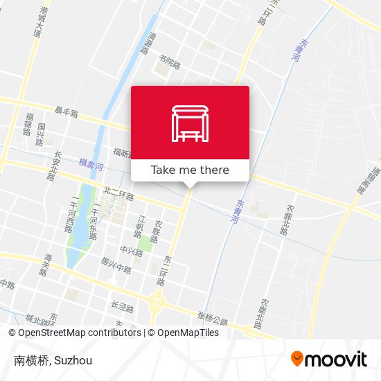 南横桥 map