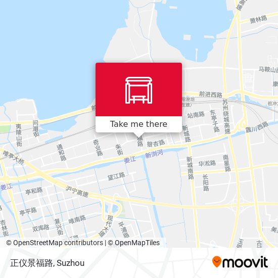 正仪景福路 map