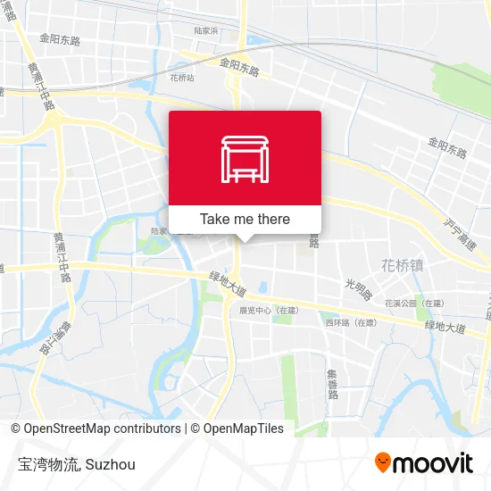 宝湾物流 map