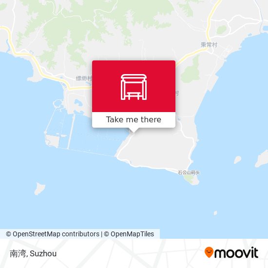 南湾 map