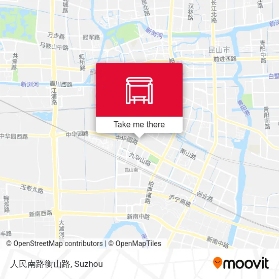 人民南路衡山路 map