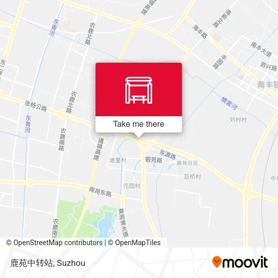 鹿苑中转站 map