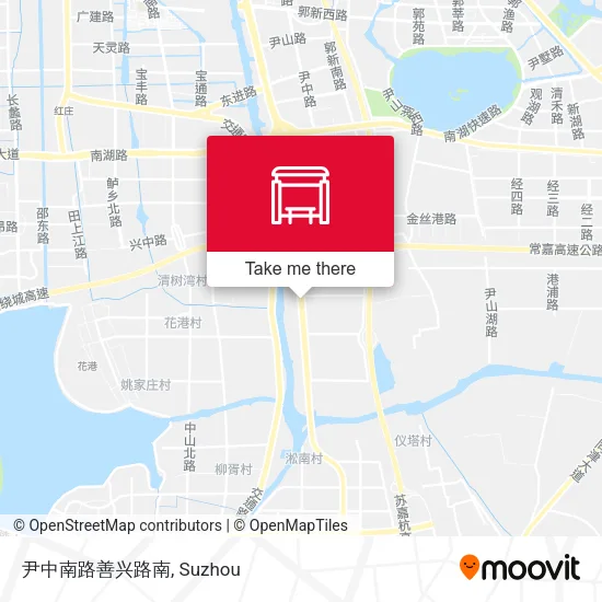 尹中南路善兴路南 map