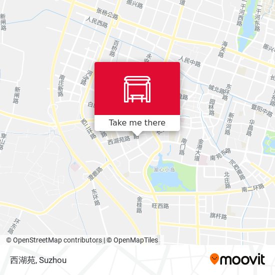 西湖苑 map
