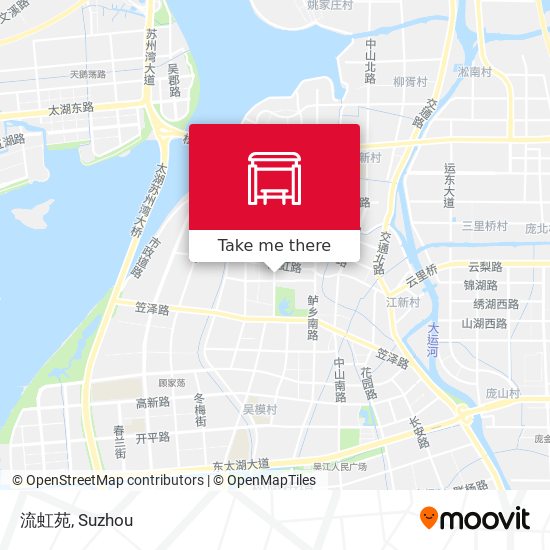 流虹苑 map