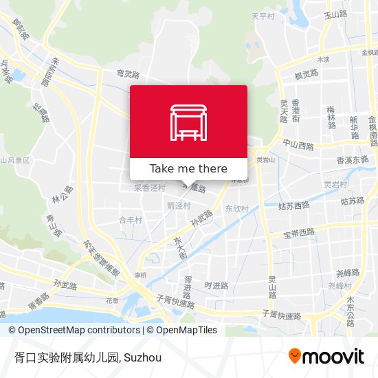 胥口实验附属幼儿园 map