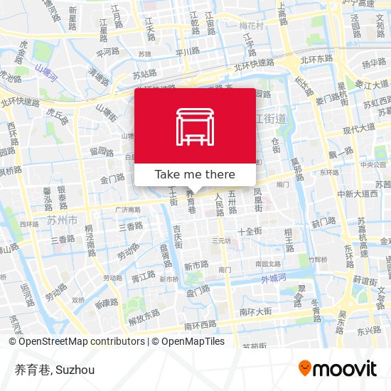 养育巷 map