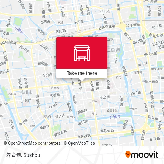 养育巷 map