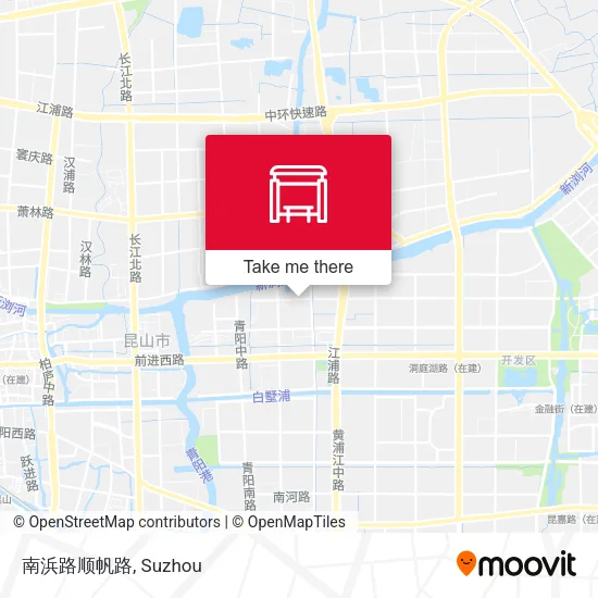 南浜路顺帆路 map