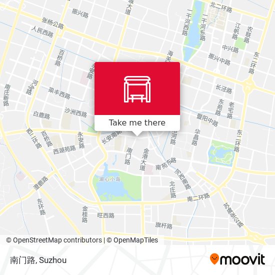 南门路 map