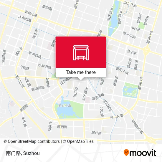 南门路 map