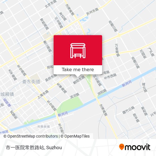 市一医院常胜路站 map