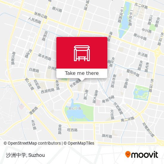 沙洲中学 map
