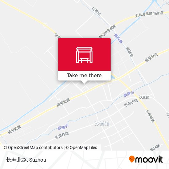 长寿北路 map