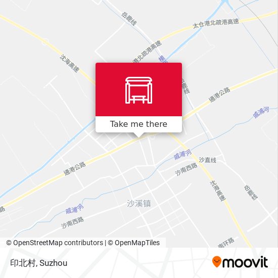 印北村 map
