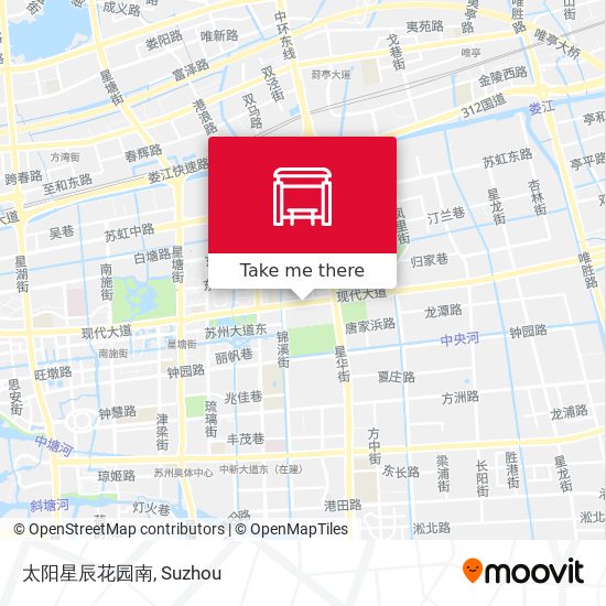 太阳星辰花园南 map