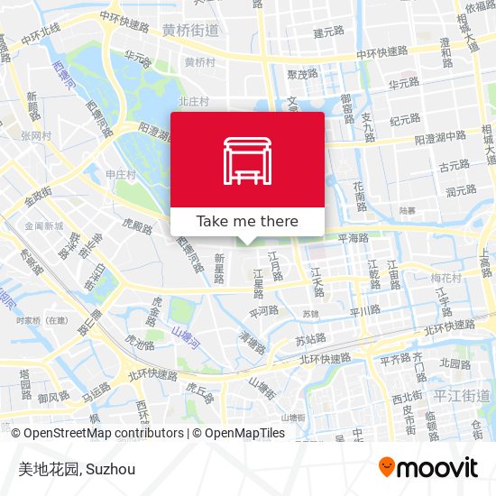 美地花园 map