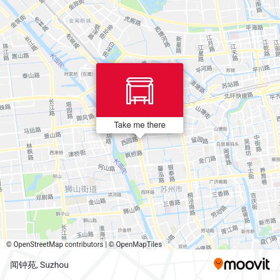 闻钟苑 map