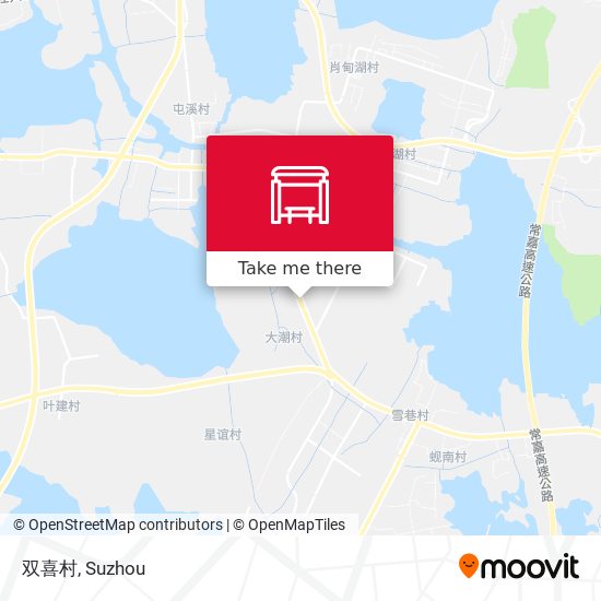 双喜村 map