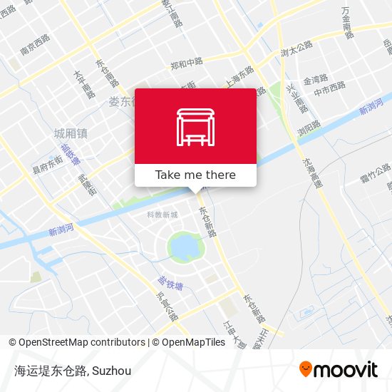 海运堤东仓路 map