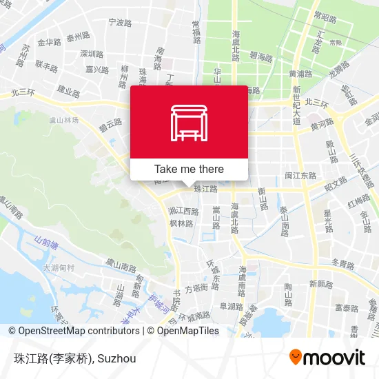 珠江路(李家桥) map