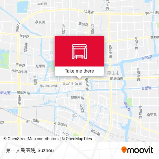 第一人民医院 map