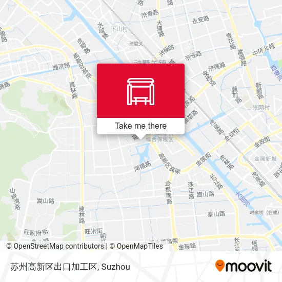 苏州高新区出口加工区 map