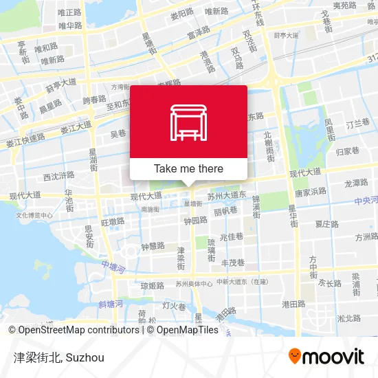 津梁街北 map