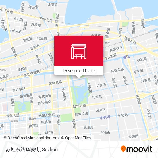 苏虹东路华凌街 map