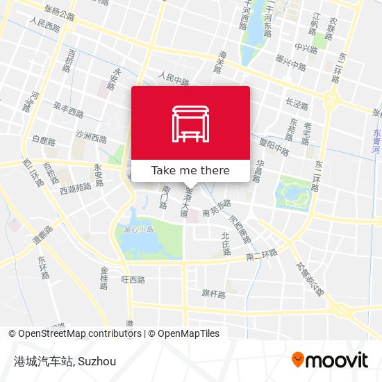 港城汽车站 map