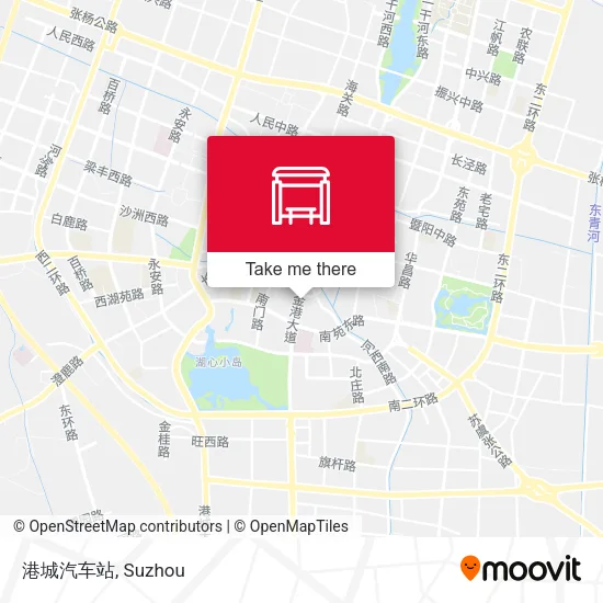 港城汽车站 map