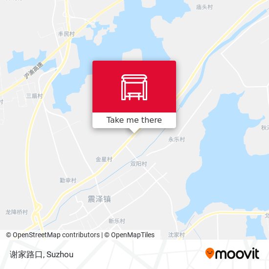 谢家路口 map