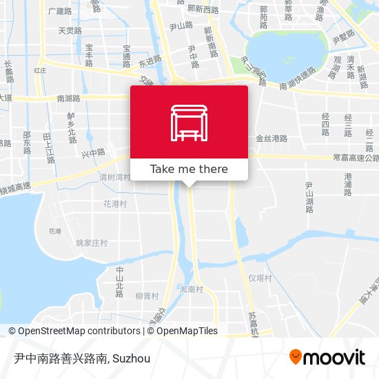 尹中南路善兴路南 map