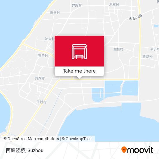 西塘泾桥 map