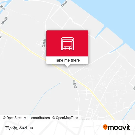 东泾桥 map