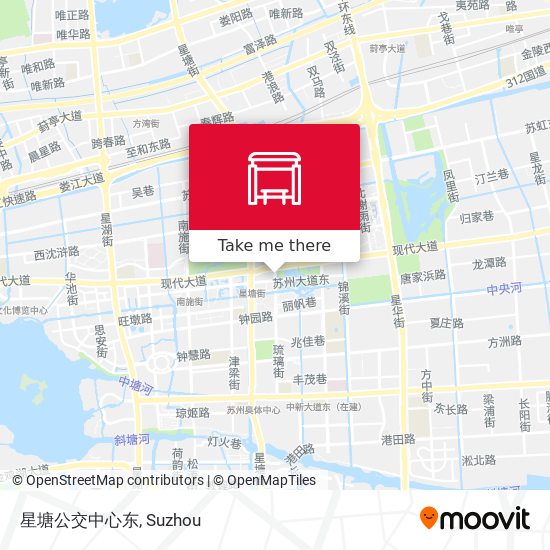 星塘公交中心东 map