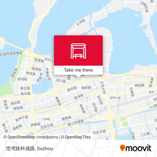 澄湾路科成路 map