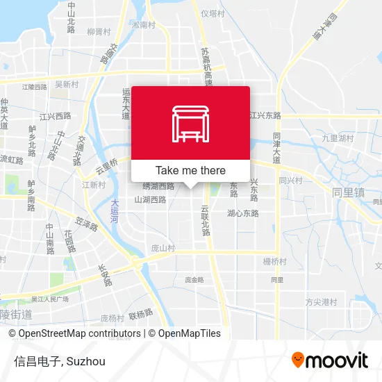 信昌电子 map