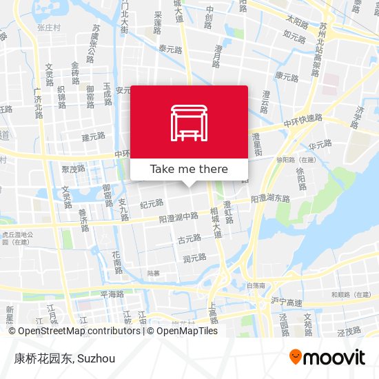 康桥花园东 map
