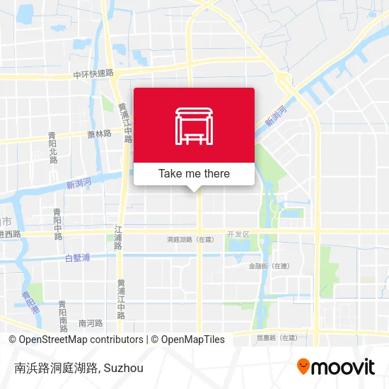 南浜路洞庭湖路 map