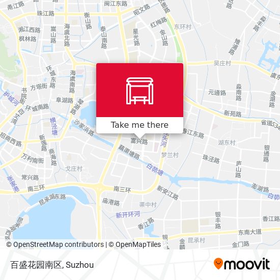 百盛花园南区 map