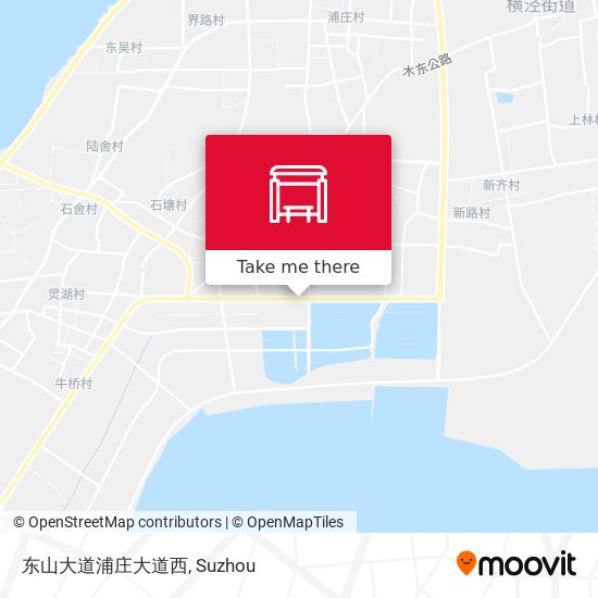 东山大道浦庄大道西 map