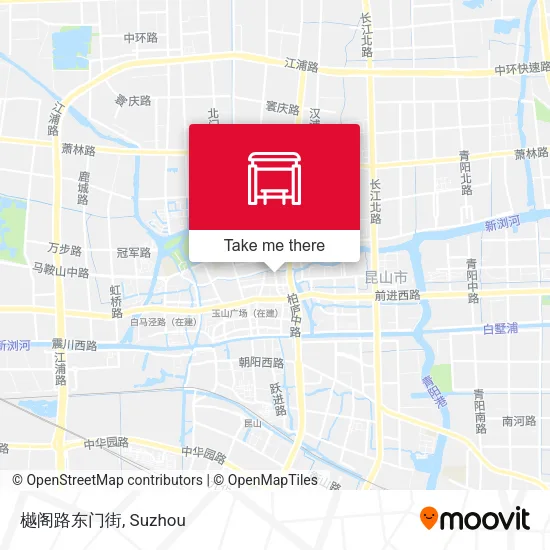 樾阁路东门街 map
